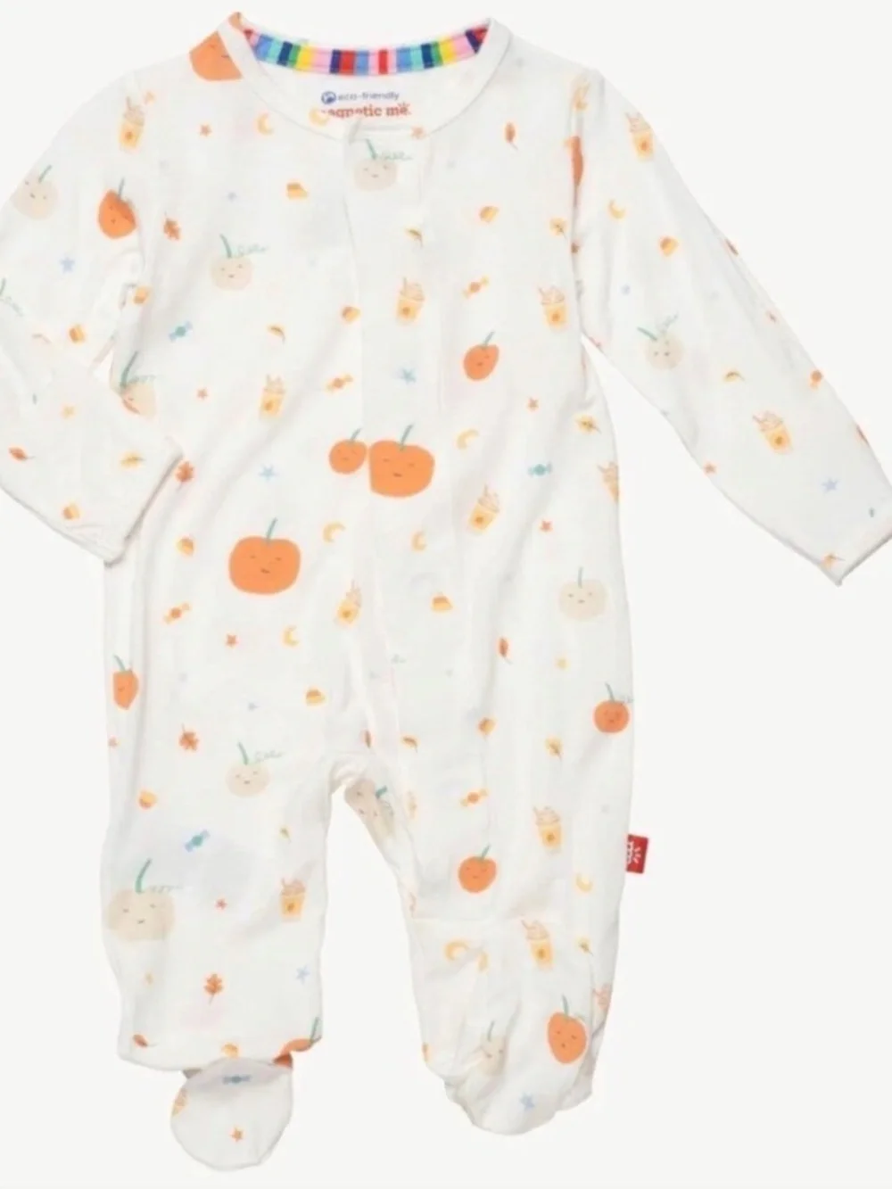 Magnetic Me Footed Pajamas Pumpkin Spice